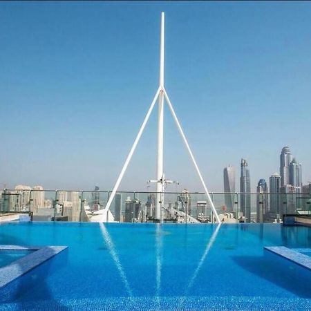 Luxury Modern Studio In Jlt With Amazing View & Rooftop Pool - Sleeps 3 Dubai Exterior photo