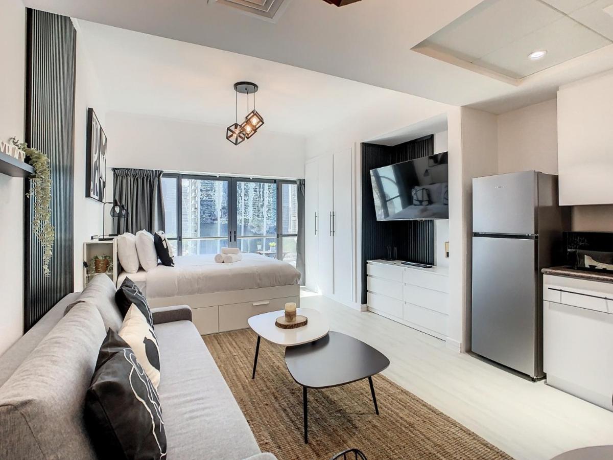 Luxury Modern Studio In Jlt With Amazing View & Rooftop Pool - Sleeps 3 Dubai Exterior photo